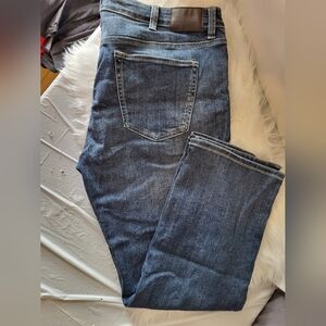 Denver Hayes Classic Blue Denim Jeans, Size 42x30